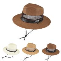 Linen Outdoor Sun Protection Straw Hat sun protection & breathable PC