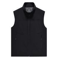 Polyamide Plus Size Men Vest & loose patchwork Solid PC