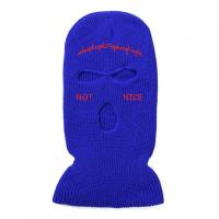 Acrylic Balaclavas thermal embroidered letter PC