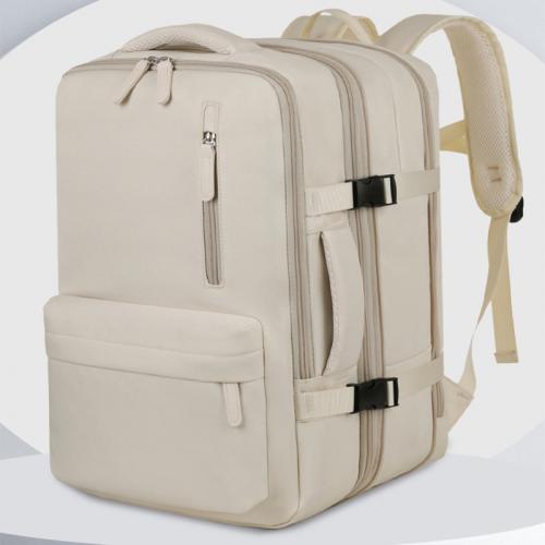 Oxford Load Reduction Backpack large capacity & with USB interface & waterproof Solid PC