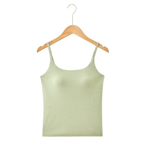 Cotton with bra Camisole & off shoulder Solid PC