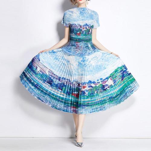 Polyester Two-Piece Dress Set & two piece Set