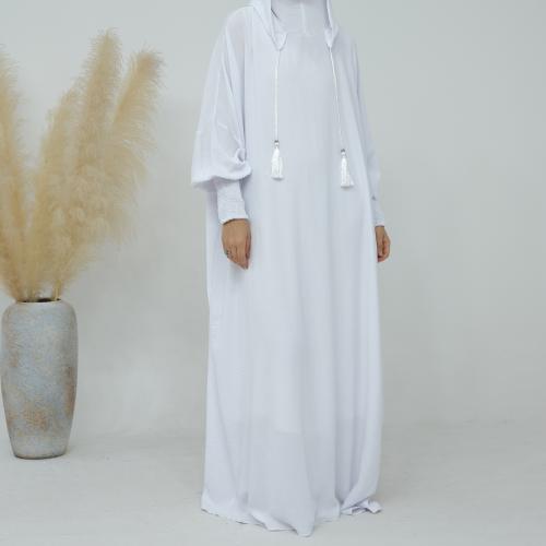 Polyester Middle Eastern Islamic Muslim Dress & loose PC