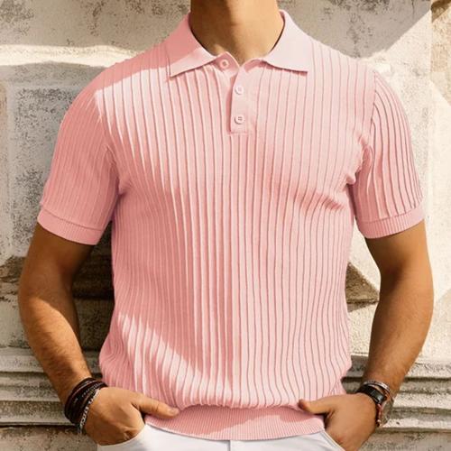 Viscose Polo Shirt & regular striped PC