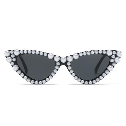 PC-Polycarbonate & Plastic Pearl shading & Easy Matching Sun Glasses for women & sun protection PC
