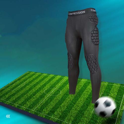 Polyester Men Sports Pants & skinny & breathable black PC
