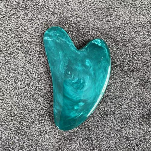 Resin Scraping Plate durable heart pattern PC