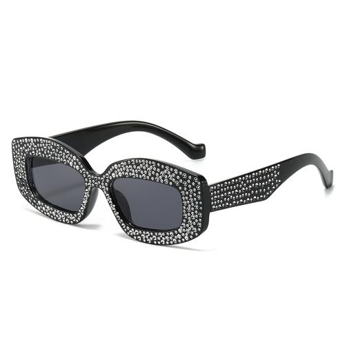 PC-Polycarbonate Easy Matching Sun Glasses sun protection & with rhinestone PC