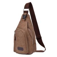 Canvas Sling Bag anti-theft & breathable Solid PC