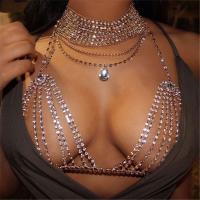 Zinc Alloy Sexy Harness Bra hollow Solid : PC