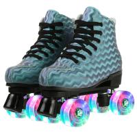 Artificial Fibre Roller Skates Solid Pair