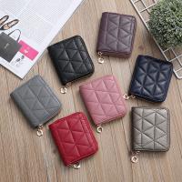 PU Leather Wallet soft surface Argyle PC
