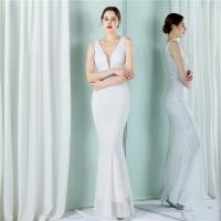 Polyester Waist-controlled & Mermaid Long Evening Dress Sequin PC