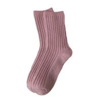 Wool & Cotton Women Ankle Sock thicken & thermal knitted Solid : Lot