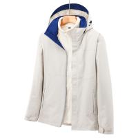 Polyester Unisex Outdoor Jacket detachable & thermal & unisex Polar Fleece plain dyed Solid PC