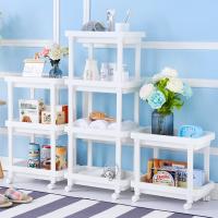 Polypropylene-PP Multifunction Shelf for storage & with pulley white PC