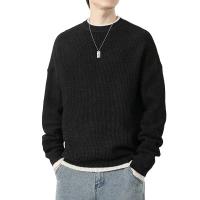 Polyester Slim Men Sweater & thermal knitted Solid PC