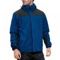 Polyester windproof & Plus Size Unisex Outdoor Jacket detachable & thermal plain dyed Solid PC