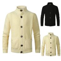 Cotton Slim & Plus Size Men Sweater knitted Solid PC