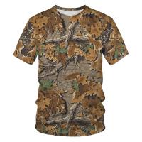 Mesh Fabric Plus Size Men Short Sleeve T-Shirt & loose printed PC