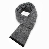 Polyester Men Scarf thermal plain dyed Solid PC