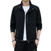 Polyester Slim & Plus Size Men Coat & thermal Solid PC