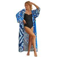 Cotton Swimming Cover Ups sun protection printed : PC