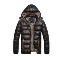 Polyester Plus Size Men Parkas & thermal patchwork Solid PC