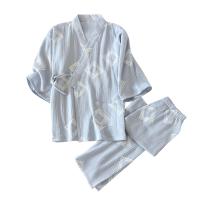 Cotton Couple pajamas & two piece patchwork Solid Set