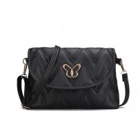 PU Leather Easy Matching Crossbody Bag soft surface butterfly pattern PC