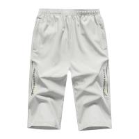 Polyester Plus Size Men Cargo Shorts flexible & loose & breathable PC