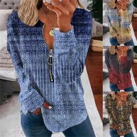 Polyester Plus Size Women Sweatshirts & loose printed Others PC