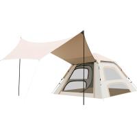 Fiberglass & Oxford Full Automatic & windproof Tent portable & sun protection & waterproof Solid mixed colors PC