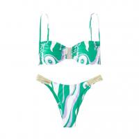 Polyamide & Polyester Bikini & two piece & padded printed Set
