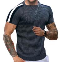 Polyester Slim Men Short Sleeve T-Shirt PC