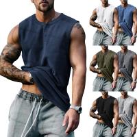 Polyester Athletic Tank Top plain dyed Solid PC