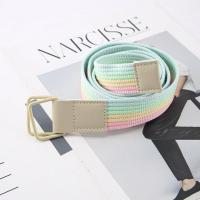 Iron & Canvas Easy Matching Fashion Belt striped PC