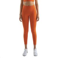 Polyamide & Spandex Quick Dry Women Yoga Pants lift the hip Solid PC