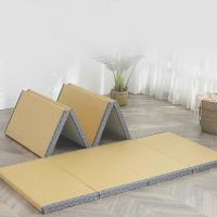 Rattan Foldable Bed Mattress brown PC