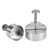Stainless Steel Meat Pressing Device durable silver PC