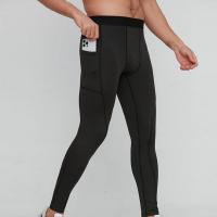 Spandex & Polyester Nine Point Pants Men Sports Pants & skinny PC
