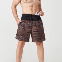 Spandex & Polyester Quick Dry Men Cargo Shorts & breathable printed camouflage PC