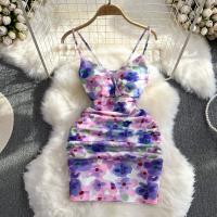 Polyester Waist-controlled Slip Dress slimming PC