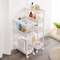 Polypropylene-PP Shelf for storage & with pulley white PC