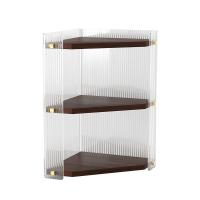 Acrylic & Solid Wood Storage Rack for storage & durable & dustproof PC