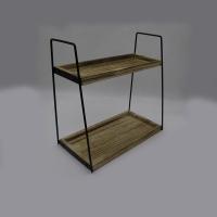 Wooden Shelf double layer PC