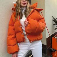 Polyester Women Parkas & thermal Solid PC