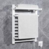 Carbon Steel Electric Heating & Multilayer Towel Bars Solid white PC