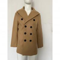 Woollen Cloth & Polyester Men Coat mid-long style & thermal Solid PC