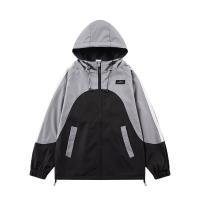 Polyester windproof Unisex Outdoor Jacket & loose patchwork PC